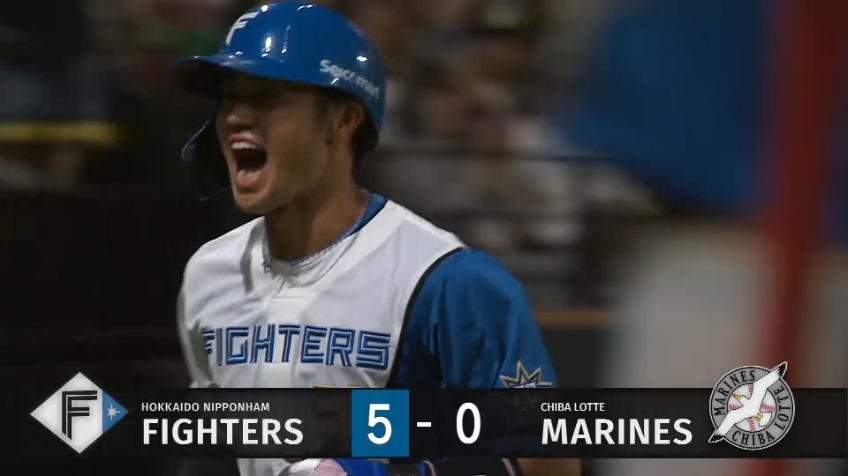 6回裏・F細川凌平 プロ初アーチ!! ライトスタンドへ飛び込む2ランホームランでプロ初猛打賞!!