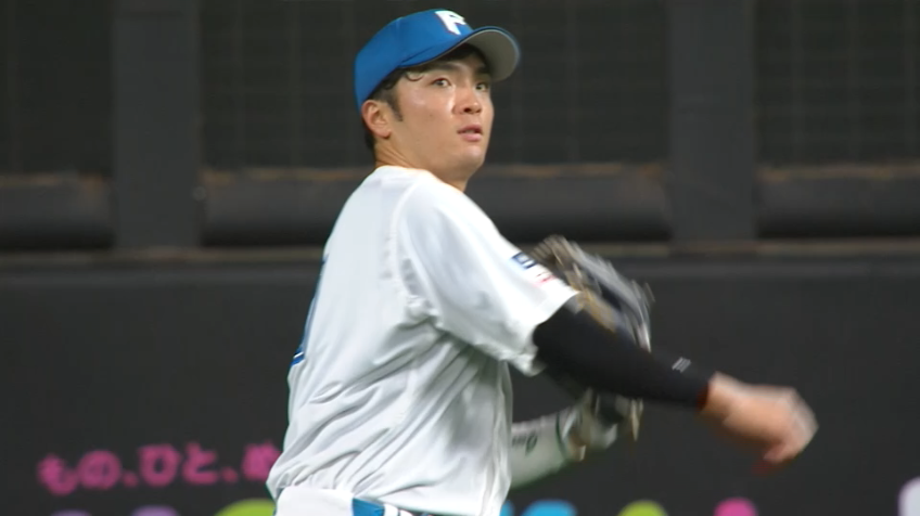 3回表・F郡司裕也 不慣れなレフトのポジションでのファインプレー!!