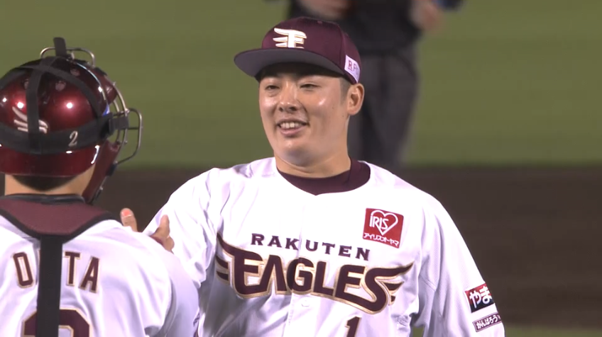 9回表・E松井裕樹 負けられない戦いを制した!! 最多セーブを確定させる39セーブ目!!